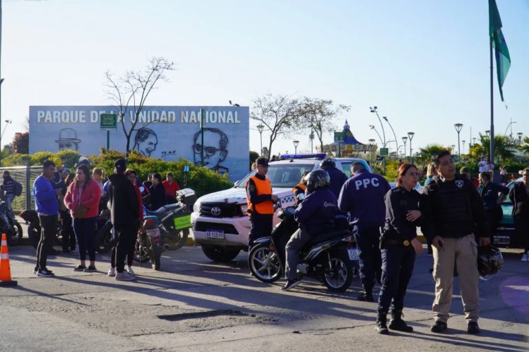 OPERATIVO DE SEGURIDAD VIAL EN EL PARQUE DE LA UNIDAD NACIONAL