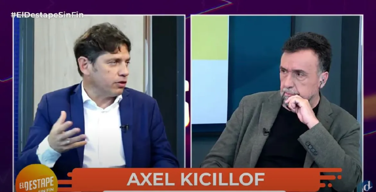 AXEL KICILLOF: “LA DERECHA O LOS DERECHOS, ESA ES LA DISCUSIÓN DE LAS PRÓXIMAS ELECCIONES”