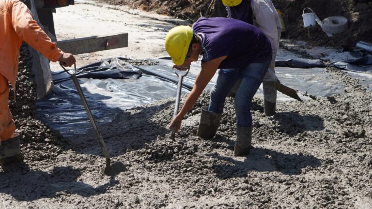 SE REALIZARON OBRAS DE PAVIMENTACIÓN EN LIBERTAD