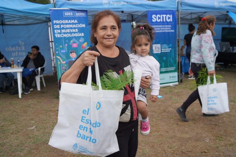 SE REALIZÓ EL PROGRAMA «ESTADO EN TU BARRIO» EN MERLO