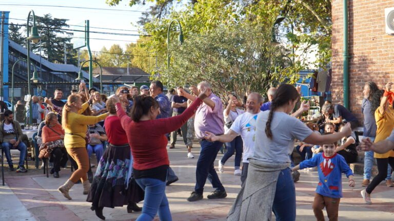 MERLO CELEBRÓ UNA GRAN PEÑA FOLKLÓRICA