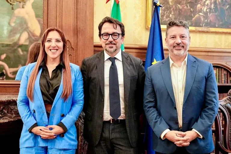 EL INTENDENTE DE MERLO SE REUNIÓ CON EL EMBAJADOR DE ITALIA