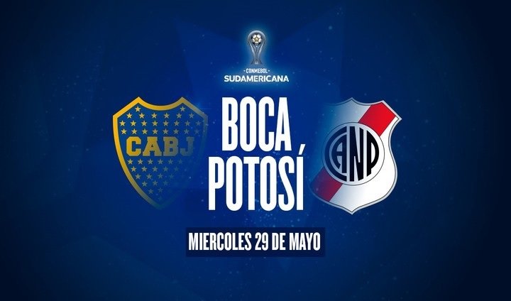 BOCA RECIBE A POTOSÍ POR LA COPA SUDAMERICANA