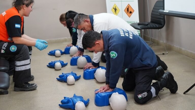 MERLO CAPACITÓ A PERSONAL DE TRÁNSITO