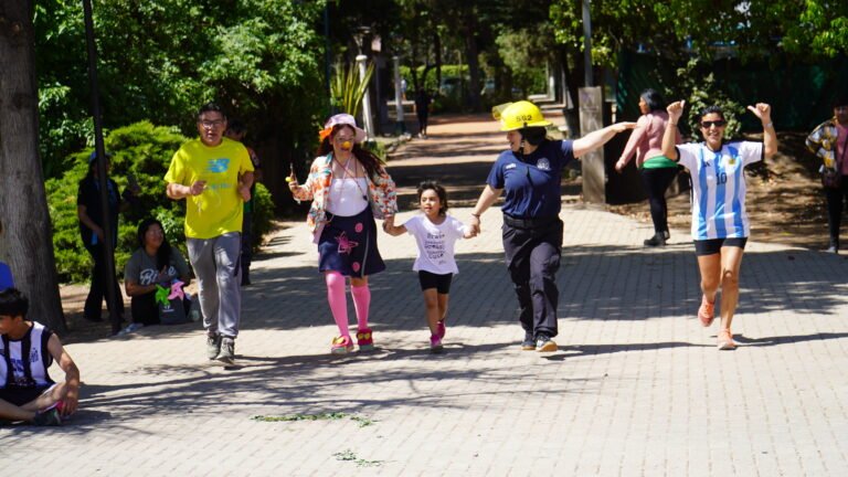 JOVENES MERLENSES REALIZARON UNA CARRERA SOLIDARIA