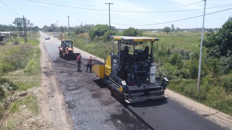 MERLO: AVANCES EN LA OBRA DE AV.CONSTITUYENTES