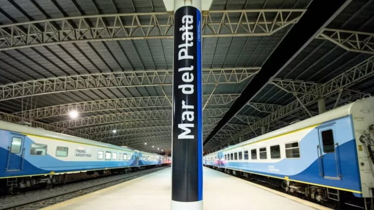 YA ESTÁN DISPONIBLES LOS PASAJES DE TREN PARA MAR DEL PLATA EN LA TEMPORADA DE VERANO