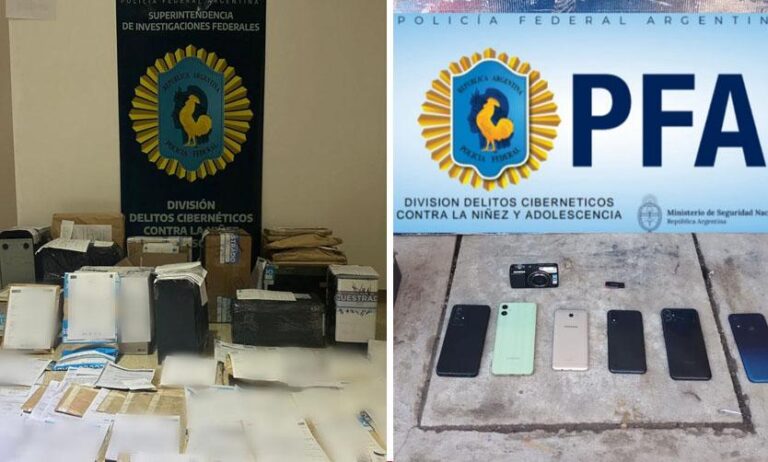 DOCE DETENIDOS TRAS IMPONENTE OPERATIVO POLICIAL POR DELITOS CONTRA MENORES