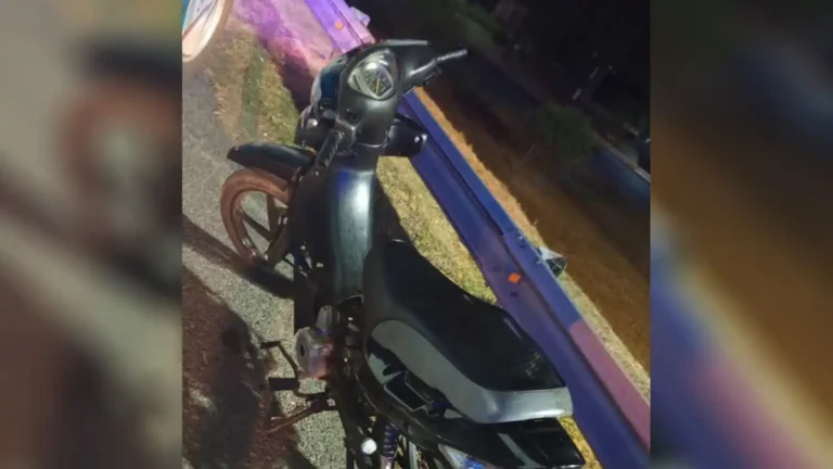 INTENTÓ FUGARSE DE UN CONTROL POLICIAL Y TERMINÓ CON LA MOTO SECUESTRADA EN PILAR