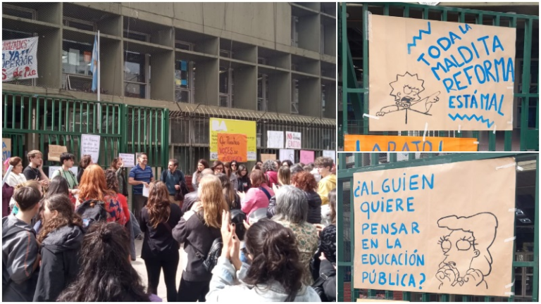 Docentes de CABA se reunieron para coordinar acciones contra la reforma educativa